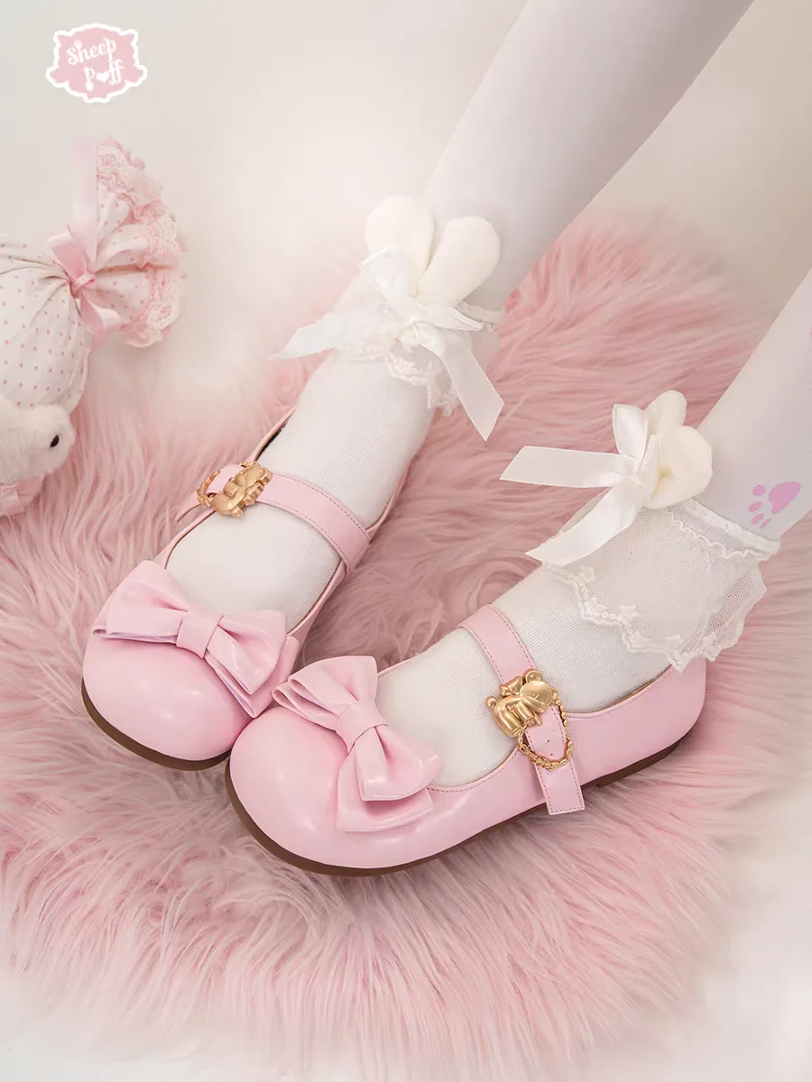 Red Polka Dot Flat Shoes 2025 New Style Bow Fairy Flat Soft Sole Round Toe Hollow Shallow Mouth High-end Single Shoes