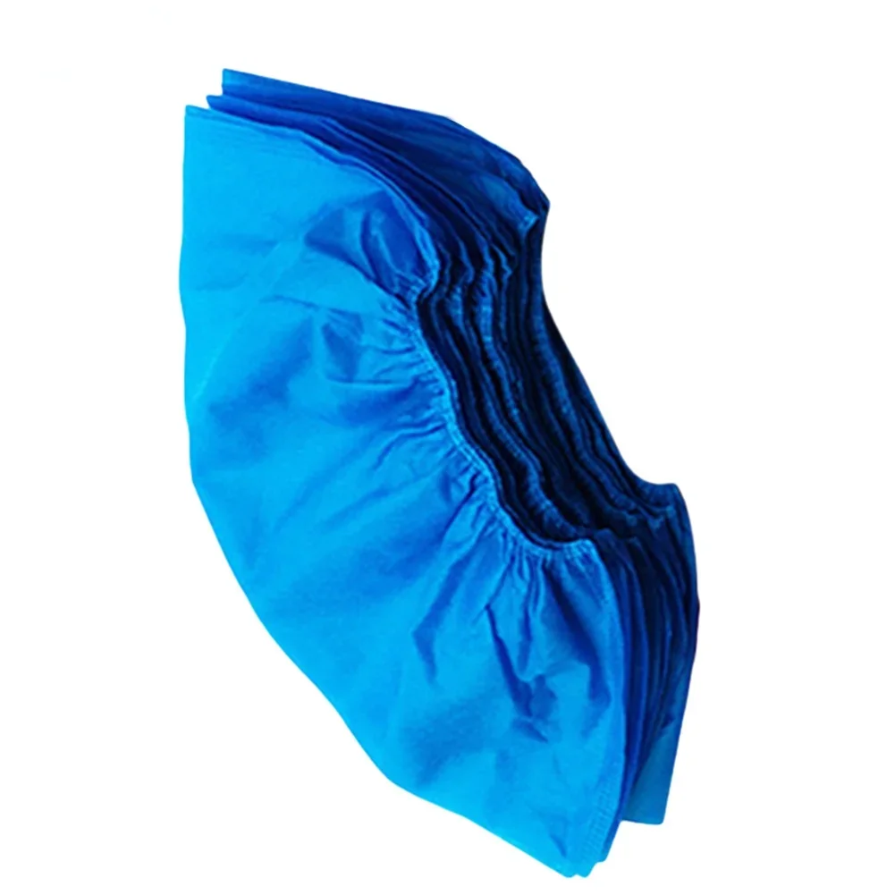 Schuhüberzug, Einweg, hochwertig, staubdicht und rutschfest, Vliesstoff, Schuhüberzug, Haushaltsreinigungsprodukt, 50/100 Stück – Detail 7