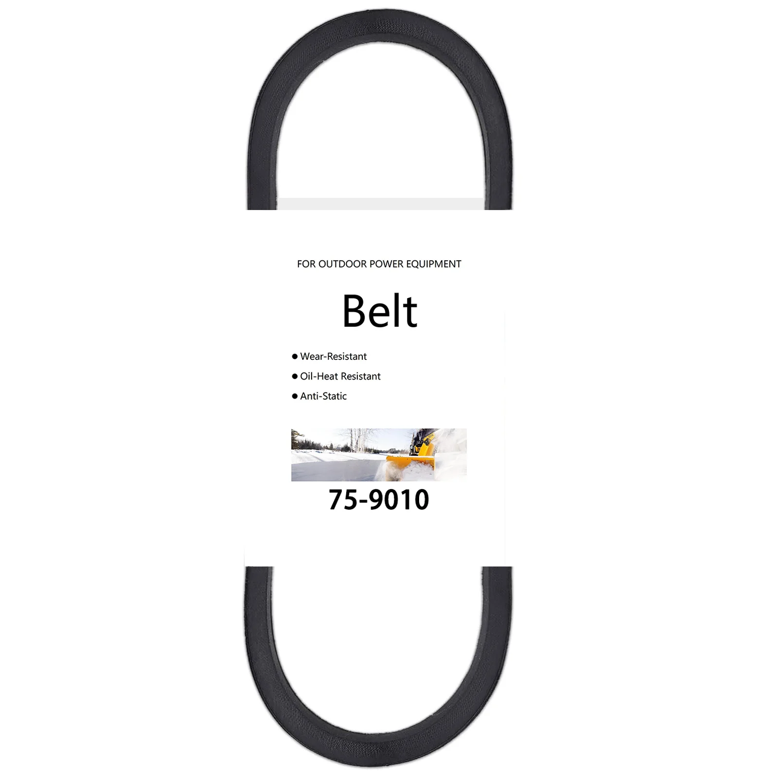 75-9010 Auger Drive Belt For Toro Snow Thrower 38170 38171 38172 Replacement 37-9090