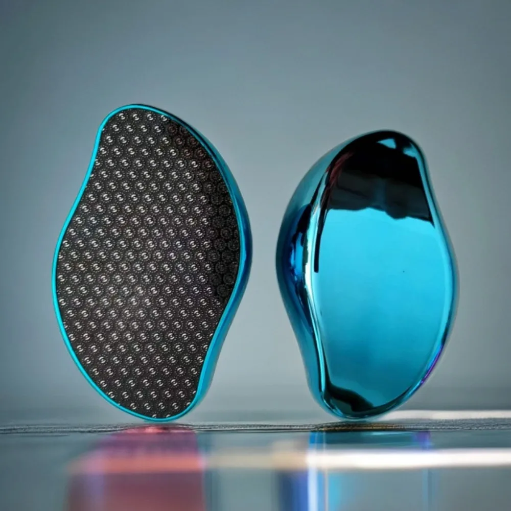 Pilnik do stóp i dłoni Nanoglass, owalny, do usuwania zrogowaciałego naskórka, tarka do stóp, skrobak do usuwania martwego naskórka, narzędzie do skrobania pięt, szczotka do stóp.