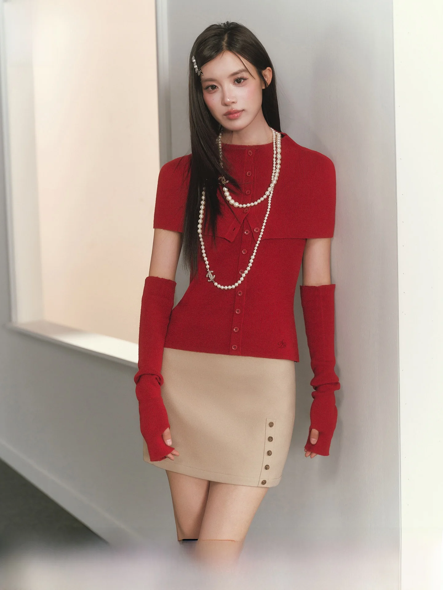 

Женская юбка-трапеция ANDYET AD: облегающая, прямая, в стиле ретро, с высокой талией, универсальная, стройнящая, для повседневной носки, прогулок и свиданий