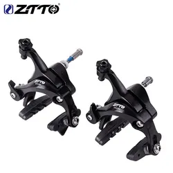 ZTTO Road Bike Brake Dual Pivot Caliper Folding Bicycle Side Pull Rim Brake Center Mount Front Rear Vs 105 R7000