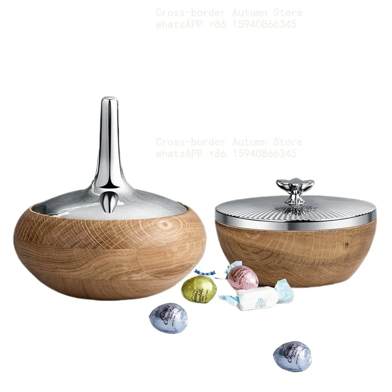 Light luxury Nordic onion head dried fruit candy storage box tea storage jar housewarming gift