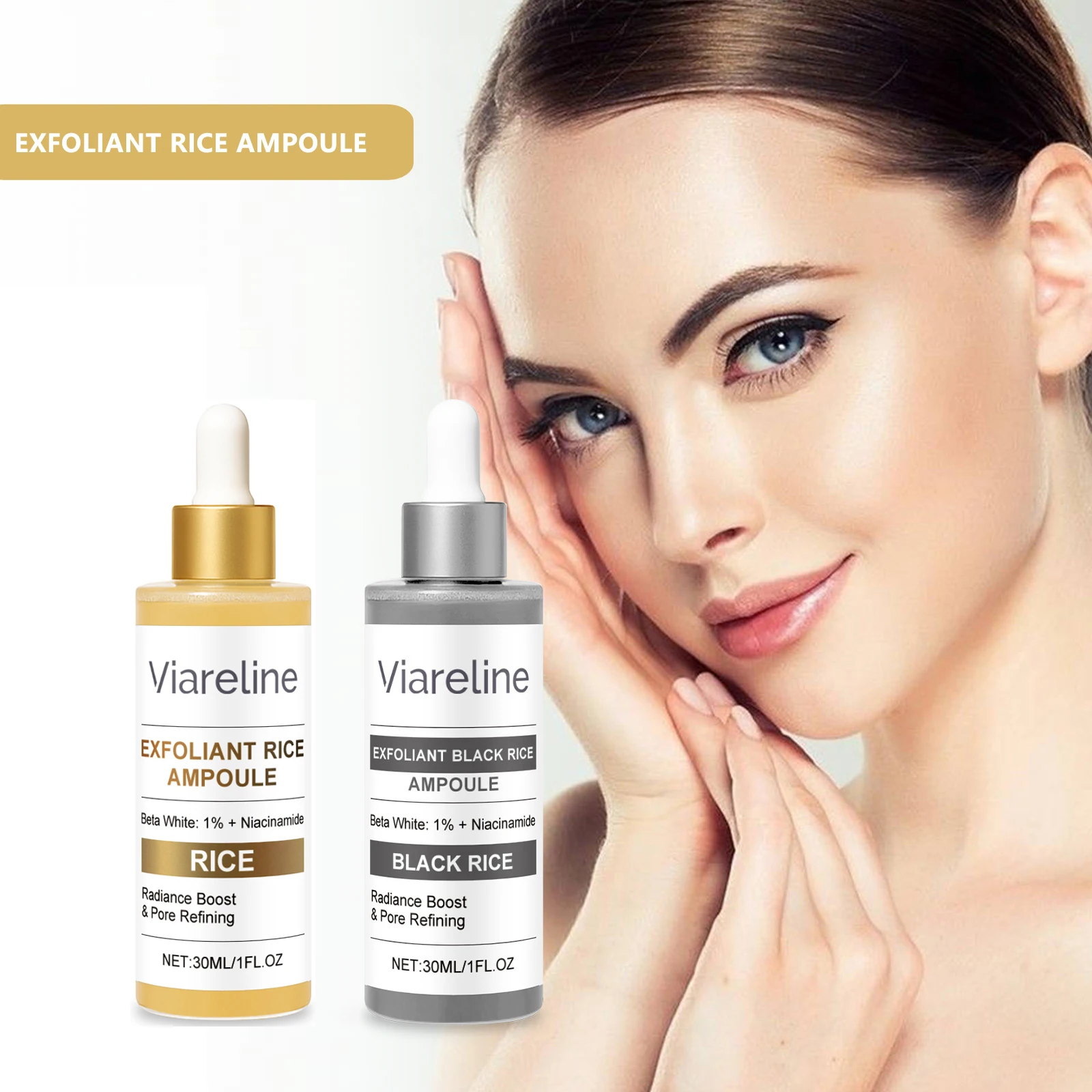 

Exfoliating Rice Essence Exfoliating Repairing Skin Nourishing Moisturizing Improving Roughness Dullness Tightening Skincare