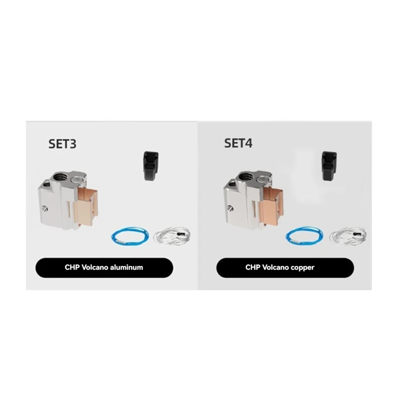 

For CHP Volcano Heater Block For 3D Printer 82W Heating Tube 3D Printer Accessories