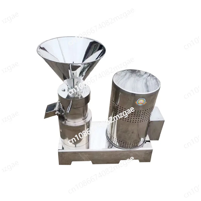 Colloid Mill, Peanut Tahini Sauce Chili Sauce Food Grinder, Vertical Stainless Steel Colloid Mill