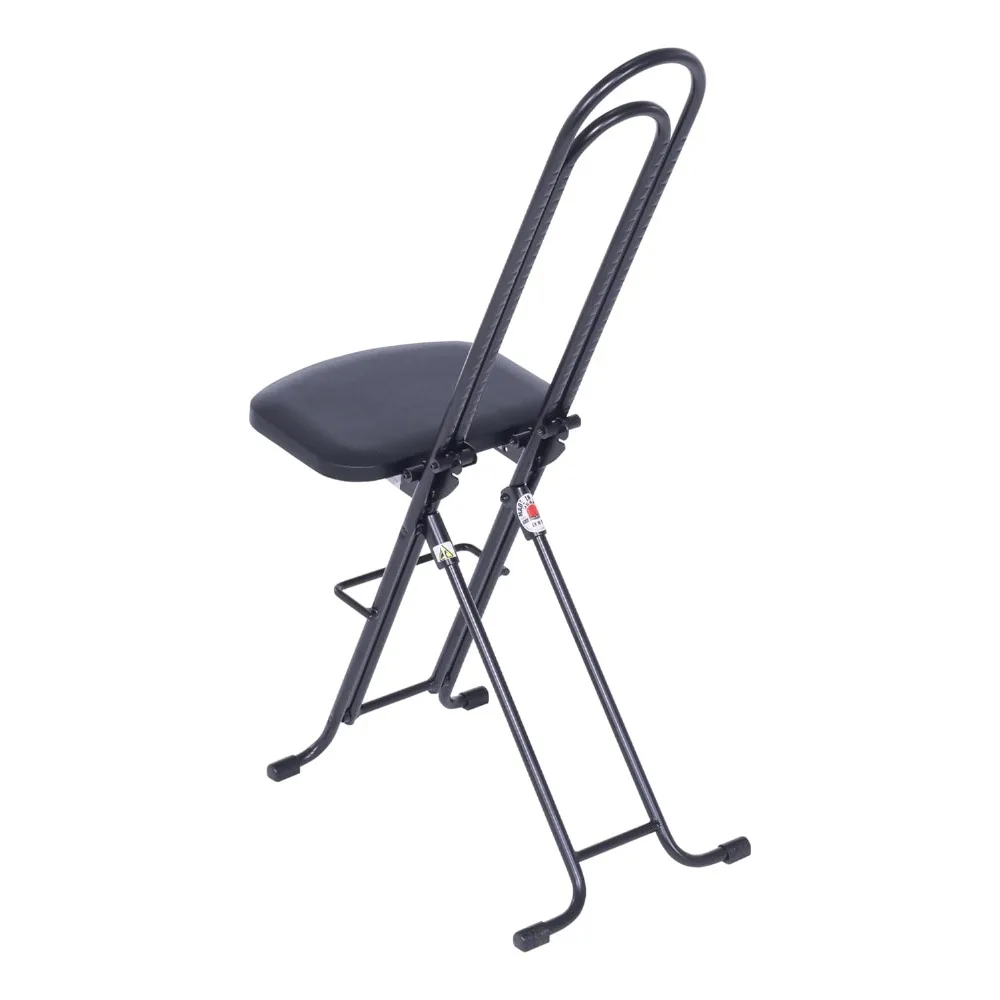 

Vestil CPRO-800LP Эргономичные рабочие стулья со стальной высотой 18,5 дюйма. до 35 дюймов. 220 фунтов. Емкость Черный