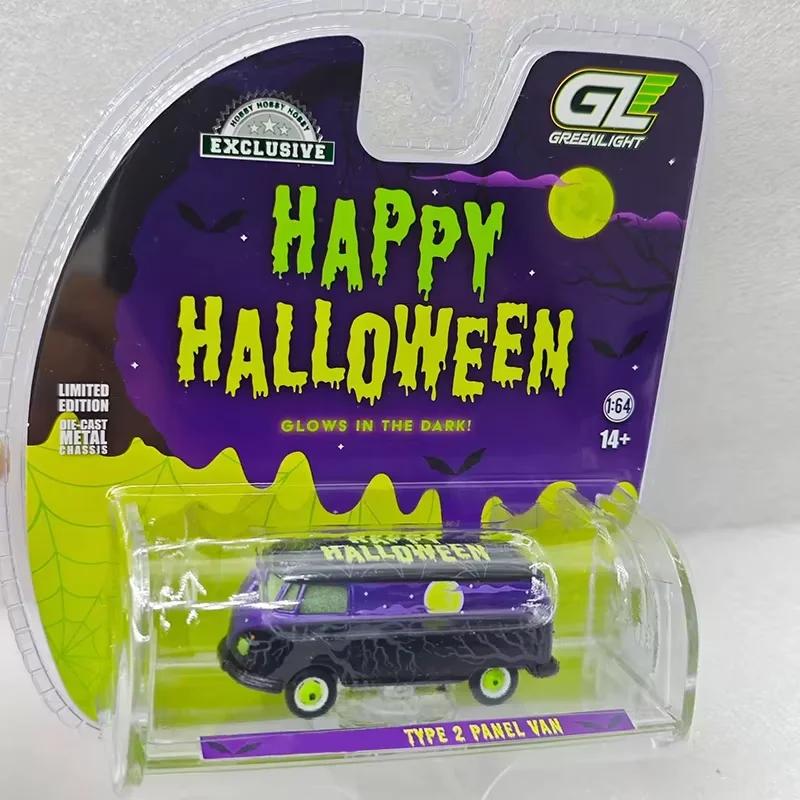 

Модель автомобиля GreenLight Diecast 1:64, 2025 Type 2 T2 Panel Van, литая под давлением, статическая коллекционная модель, украшение, праздничные подарки, игрушки