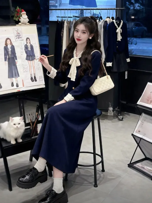 

Комплект Ele Winter Faion, нежная юбка с высокой талией, длинный топ све, удобный хлопковый материал, повседневная одежда для отдыха