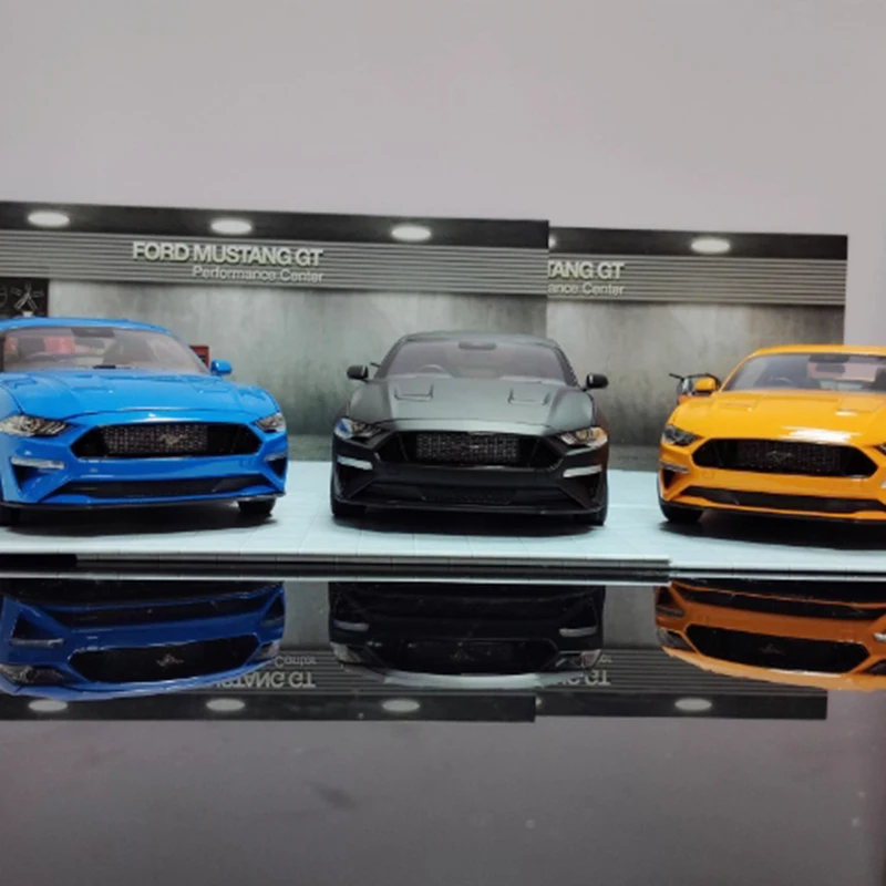 

DM 1/18 масштаб Mustang GT сплав имитация модели автомобиля статическая коллекция украшенные праздничные подарки игрушки сувенирный подарок
