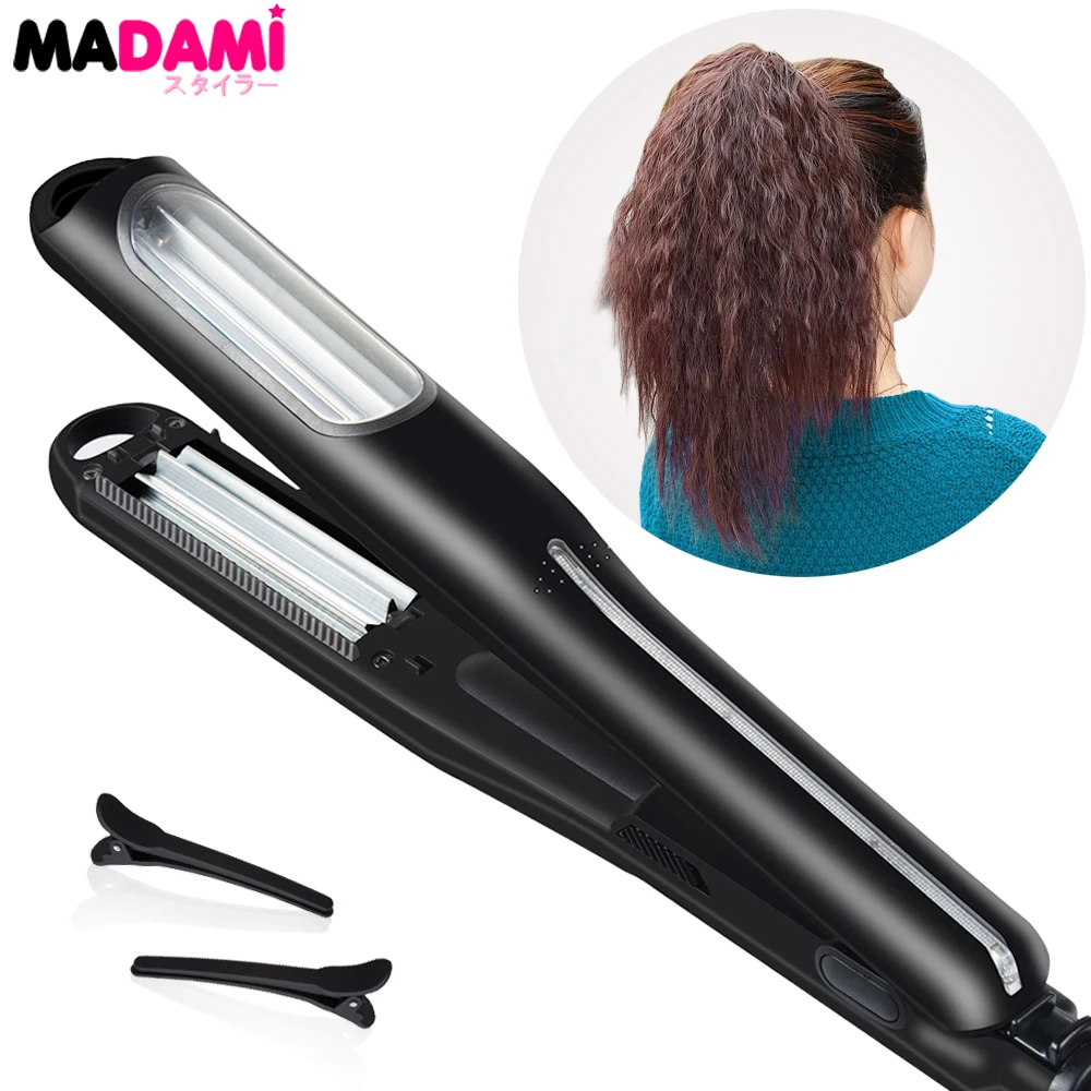 

Automatic Hair Curler Professional Corrugated Curling Irons Auto Rotated Curly Corn Hot Clip Hair Waver Salon Styling Tools