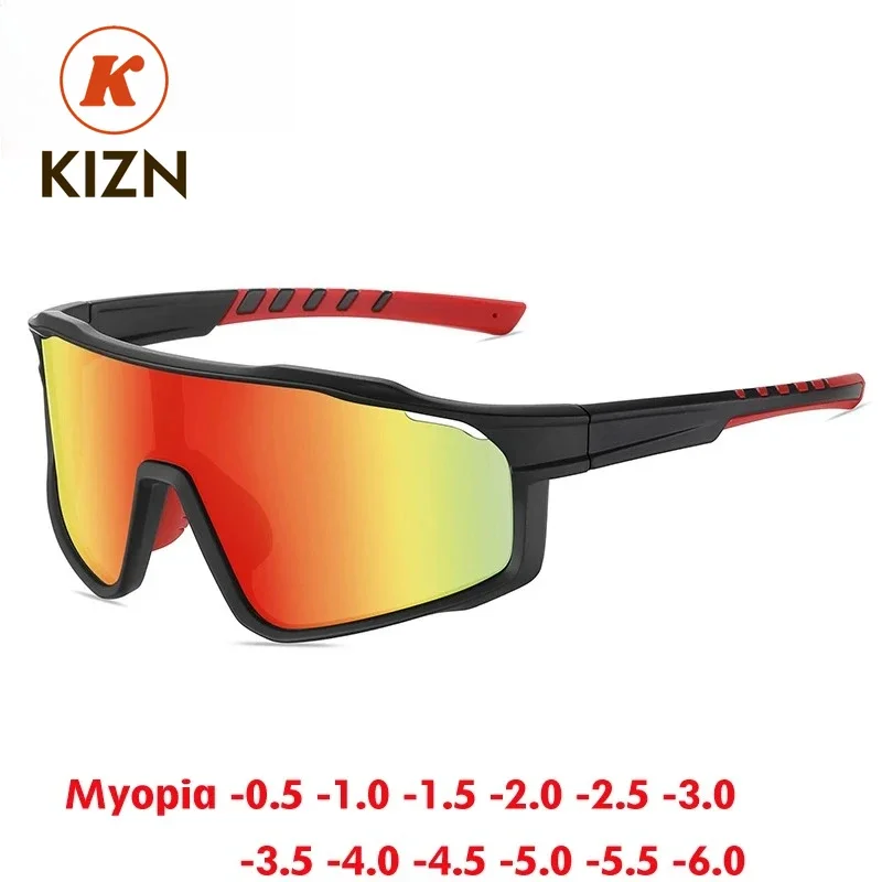 

Солнцезащитные очки KIZN для коррекции близорукости, TR90, для мужчин и женщин, поляризованные, для активного отдыха, вождения, с возможностью индивидуальной коррекции зрения от -0.50 до -6.0