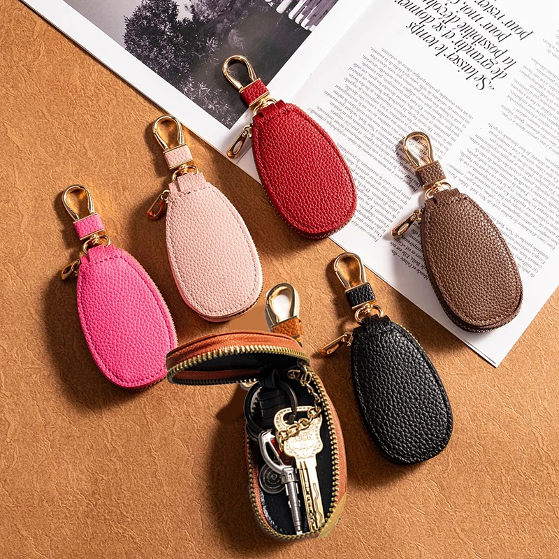 1Pieces Car Key Wallets Women Couples Zipper Door Keys Storage Mini Portable Multi-function Mountaineering Bag Christmas Gifts