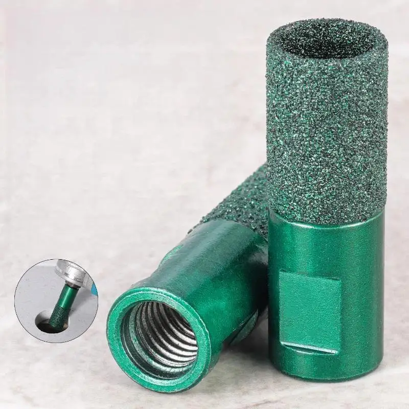 1Pcs Diamond Grinding Head 15mm M10 Vaccum Brazed Milling Cutter Diamond Ceramic Tile Slotting Tool For Angle Grinder