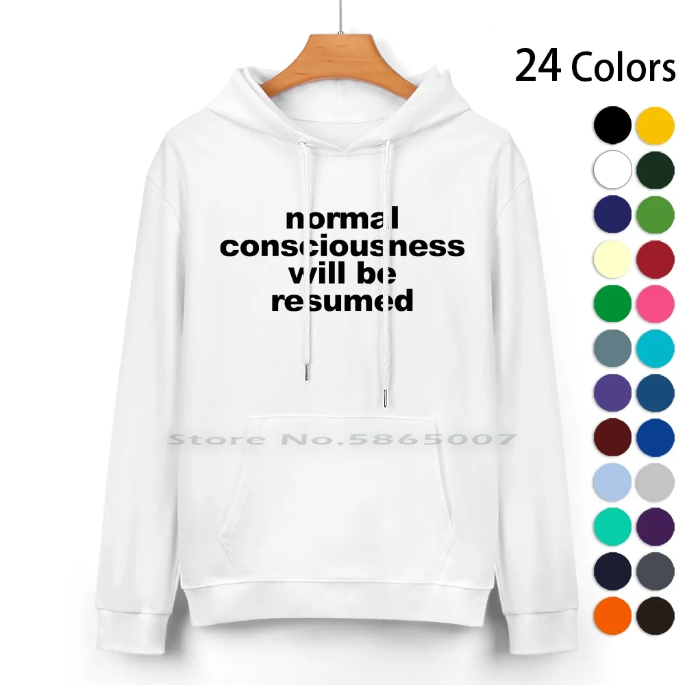 Normal Consciousness Will Be Resumed ( Lucifer ) Pure Cotton Hoodie Sweater 24 Colors Lucifer Fox Lucifer Tv Lucifer Comic