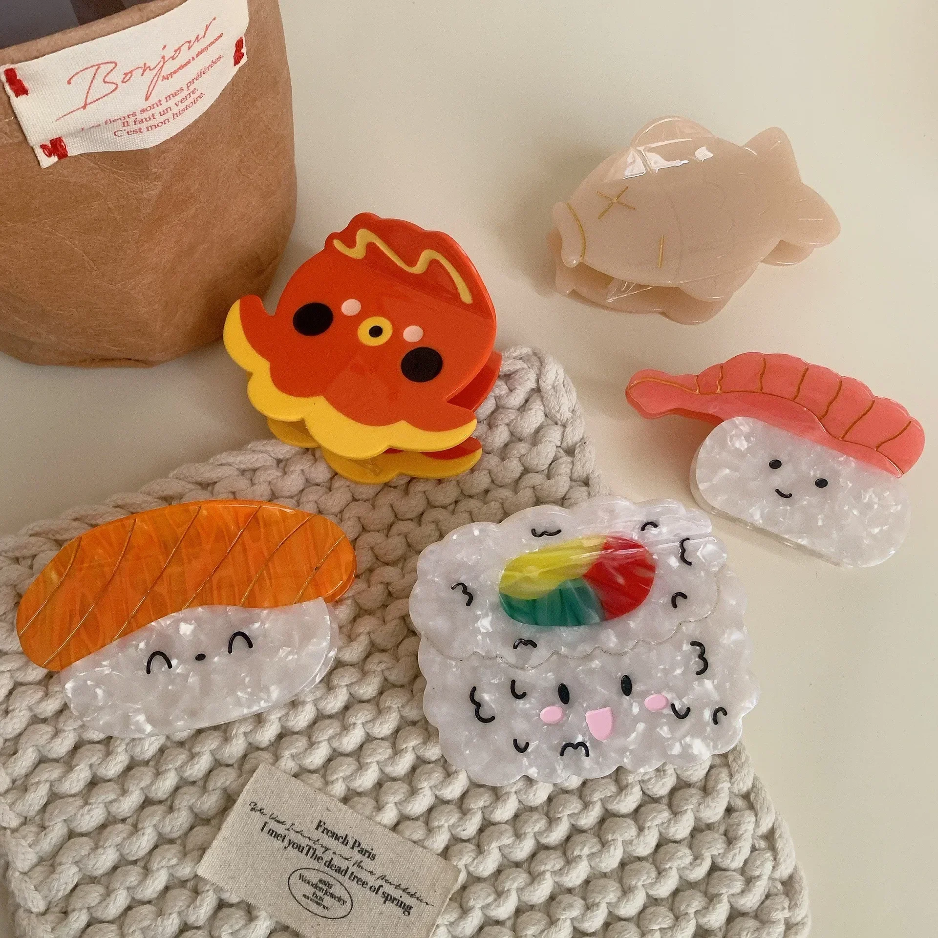 Рисунок 2 - BYL новые заколки для волос в виде осьминога