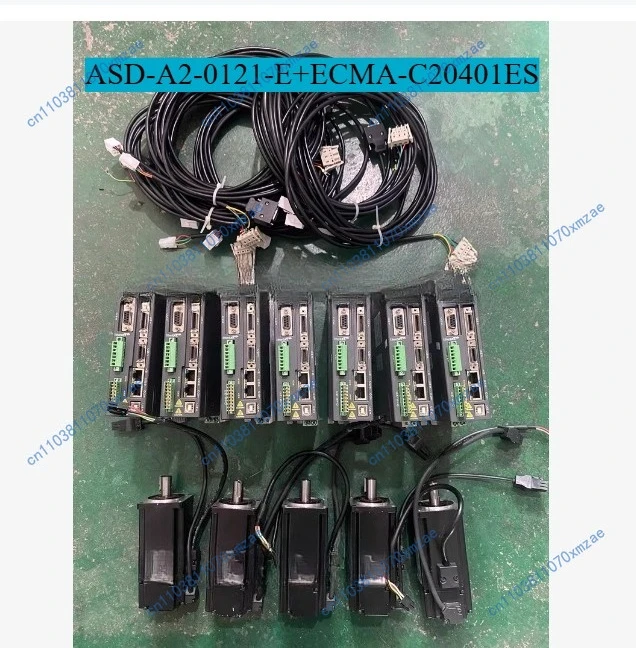 1 قطعة مجموعة حافلة 100 واط ، محرك ASD-A2-0121-E/EN ، محرك ECMA-C20401ES/GS مع محرك الفرامل (الفرامل) ECMA-C20401FS #1