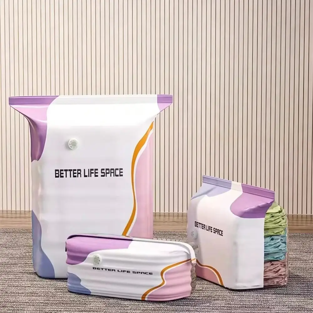 No Pump Vacuum Storage Bags Dust-proof Press & Seal Seal Compression Bag Large Capacity Space Saving Clothing Seal Bag