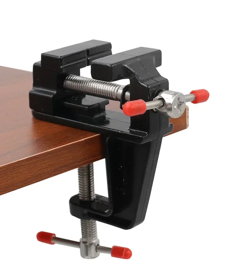 Mini-Schraubstock, Tischklemme, Schraubstock für DIY-Handwerk, Form, festes Reparaturwerkzeug, Zange, Schmuck, Elektronik, Werkbank – Detail 7