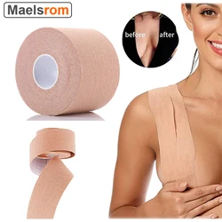 Boobtape-Sujetador Invisible adhesivo para mujer, cinta de realce de pecho, Bralette sin tirantes, almohadilla adhesiva