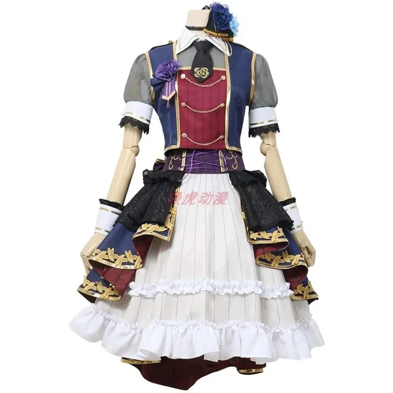 

Imai Lisa Roselia Косплей Костюм Хэллоуин Рождество Ролевая Вечеринка Комикс Игра Аниме Костюм