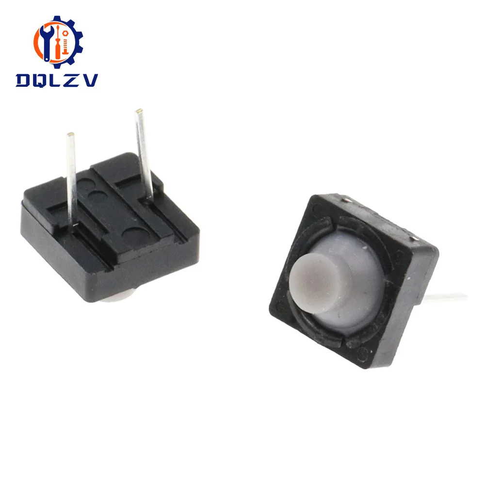 Middle 2pin 8*8mm Switch Tactile Push Button 8x8x5mm 8*8*5mm Touch Power switch button Tact switch