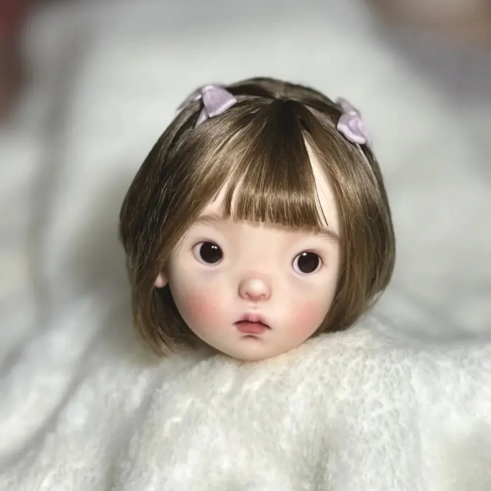 หัวตุ๊กตา BJD รุ่น Amber 1/6 ของเล่นเรซิ่นสาวสวย ของขวัญ แค่หัวเท่านั้น คุณภาพสูง ของสะสม
