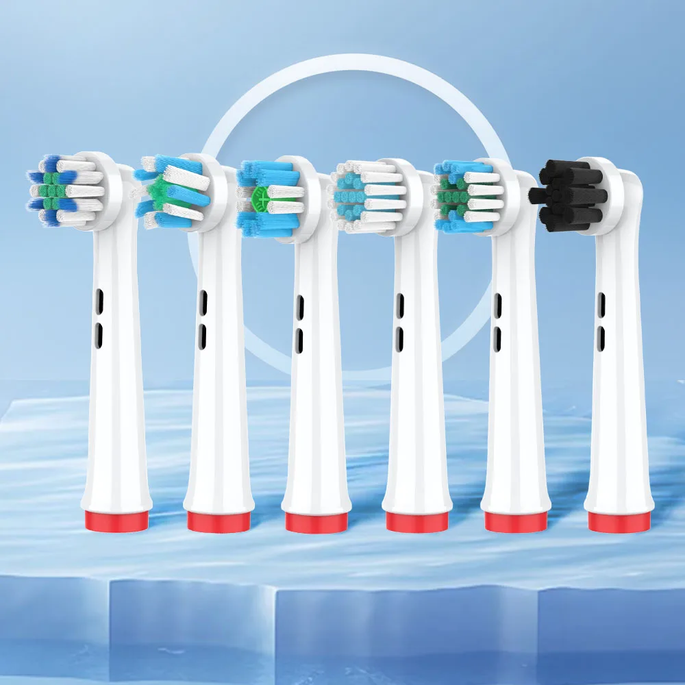 Compatible with Oral Electric Toothbrush Head P2/4000/3757/D12/3766 OLB Refill Sensitive Cross Replacement Head Universal