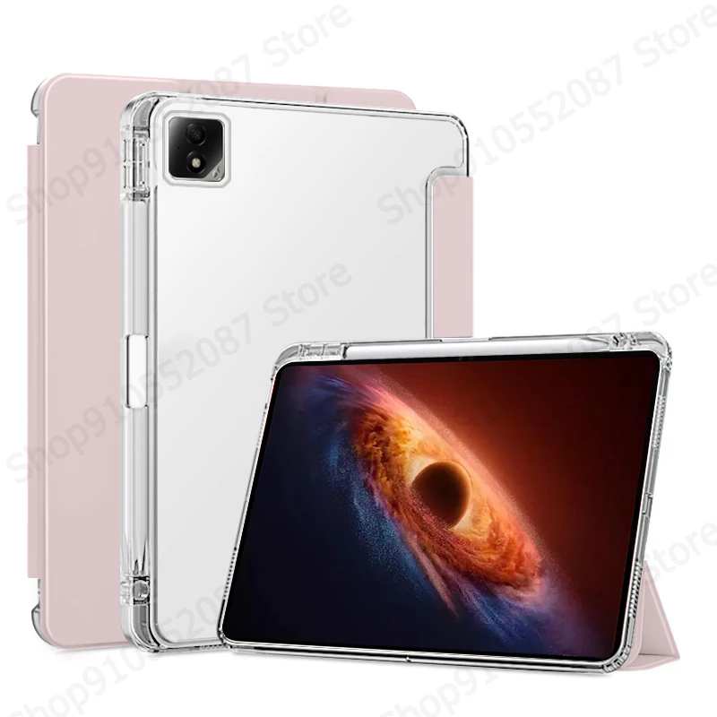 Funda for Honor Magicpad 4 Case 12.3 inch with Pencil Holder Flio PU Leather Soft Silicone Shell for Honor Magic Pad 4 Cover