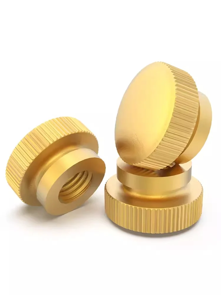 Gb806 Blind Brass Step Thumb Nut Knurled Hand Copper Tighten Nut