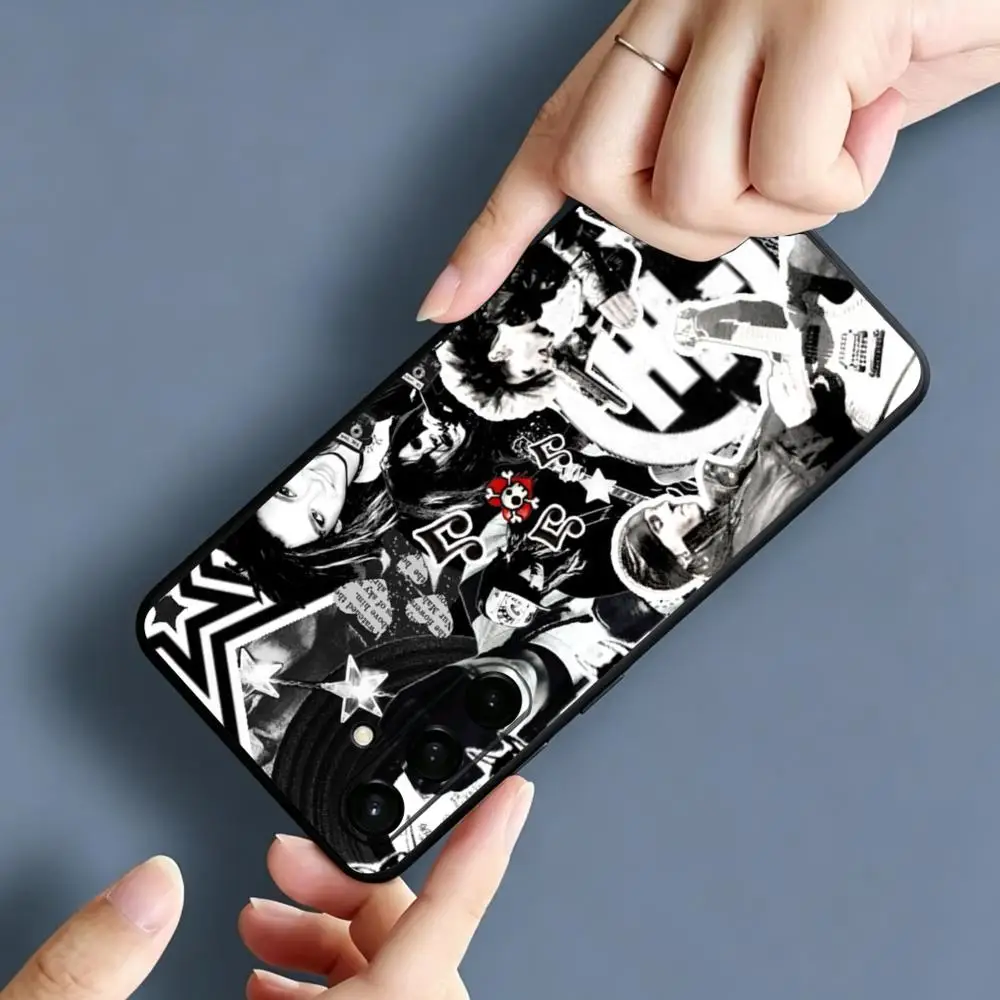 B-Bill T-Tom Kaulitz Tokio Phone Case For Samsung Galaxy S26 S25 S24 S23 S22 S21 S20 Plus Ultra Soft Black
