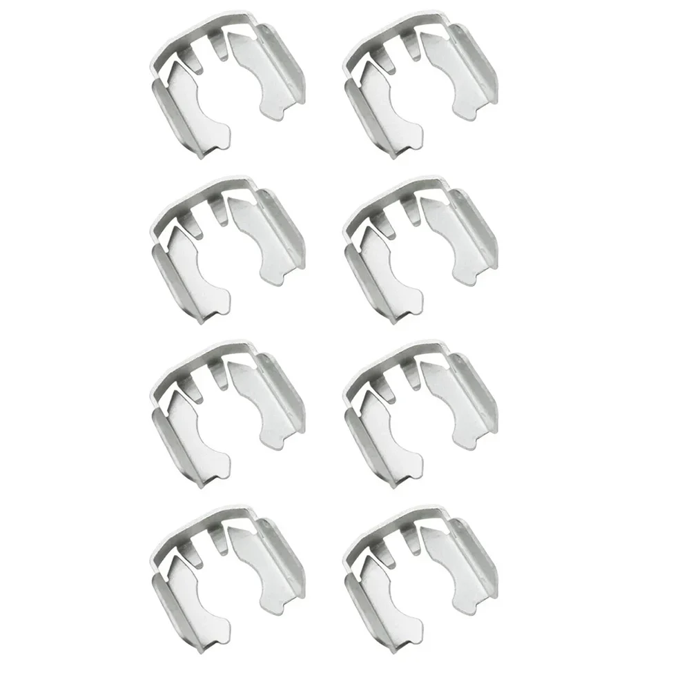 Silver Fuel Injector Clip Factory Specification Fit Perfect Match For Car Easy Installation Stable Characteristics