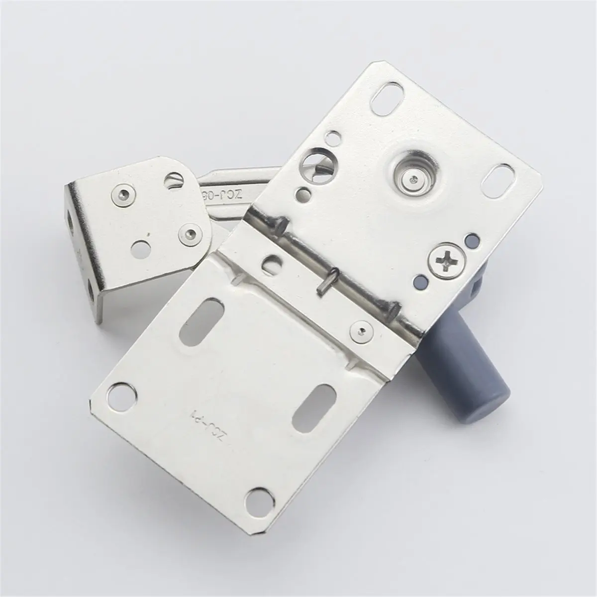 (A02R] 2Pcs 45 Degree Cabinet Hinges Soft Close Spring Buffer Heavy Duty Kitchen Cupboard Door Hinges