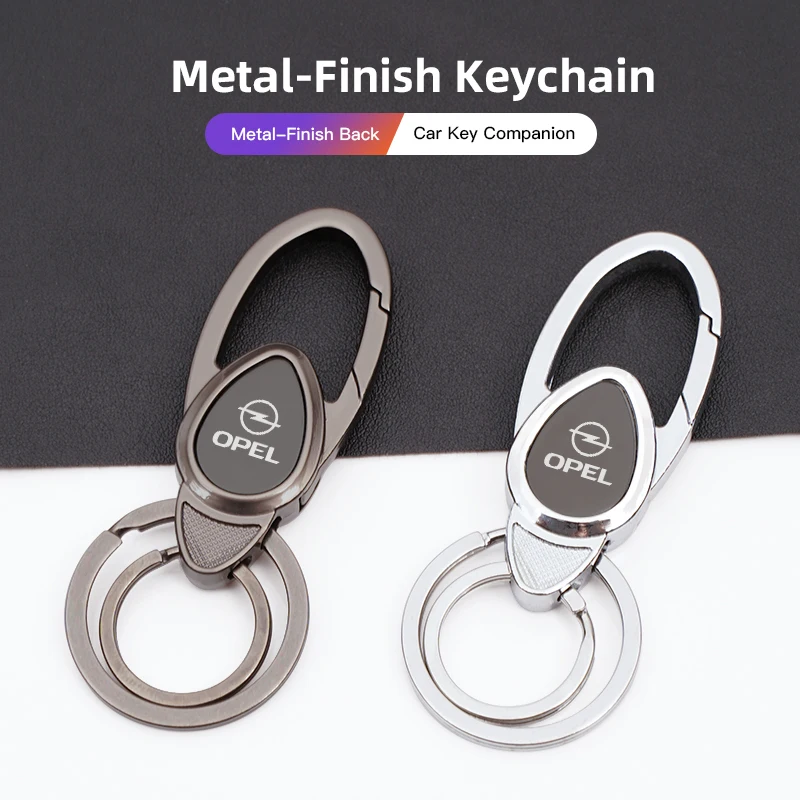 Car Zinc Alloy Keychain Customize Emblem Key Ring For Opel Astra Insignia Vivaro Corsa Mokka Zafira Vectra OPC Vauxhall Meriva
