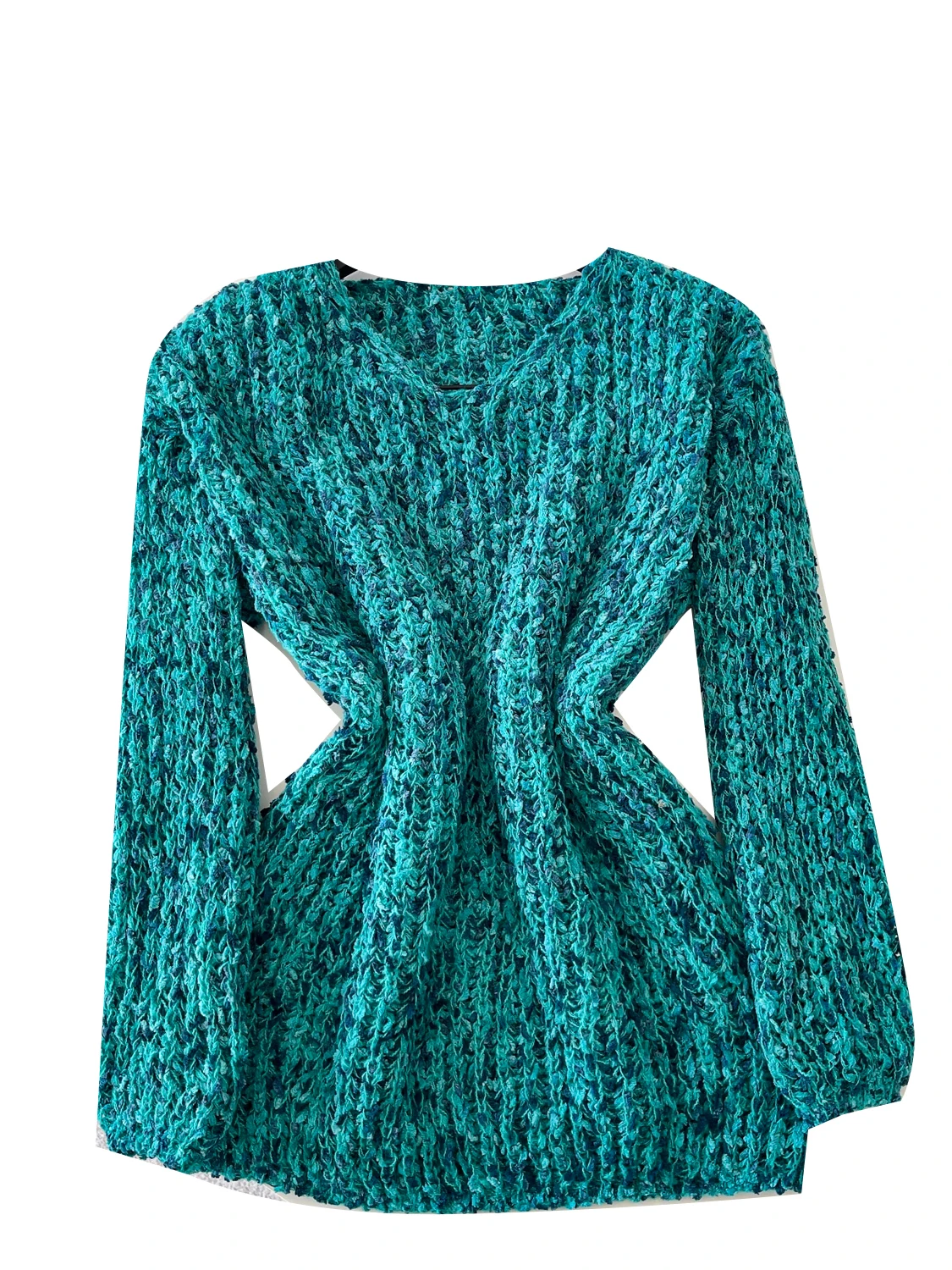 تنوعا طويلة Sve V-Ne تريكو المرأة Faionable سليم صالح Ele Sle شتاء جديد وصول قمة للفتيات الصغيرات #5