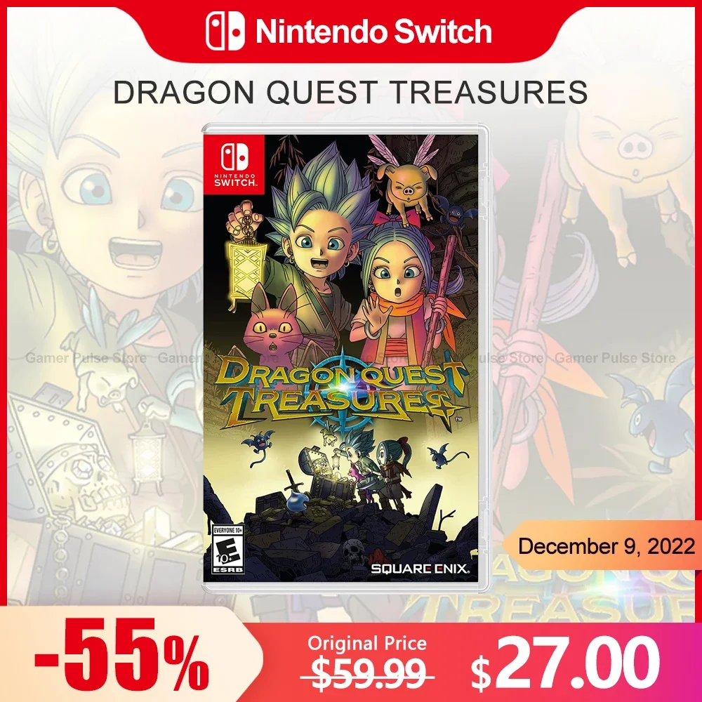 DRAGON QUEST TREASURES Nintendo Switch Game Deals 100% Official Original Physical Game Card RPG Genre for Switch OLED Lite