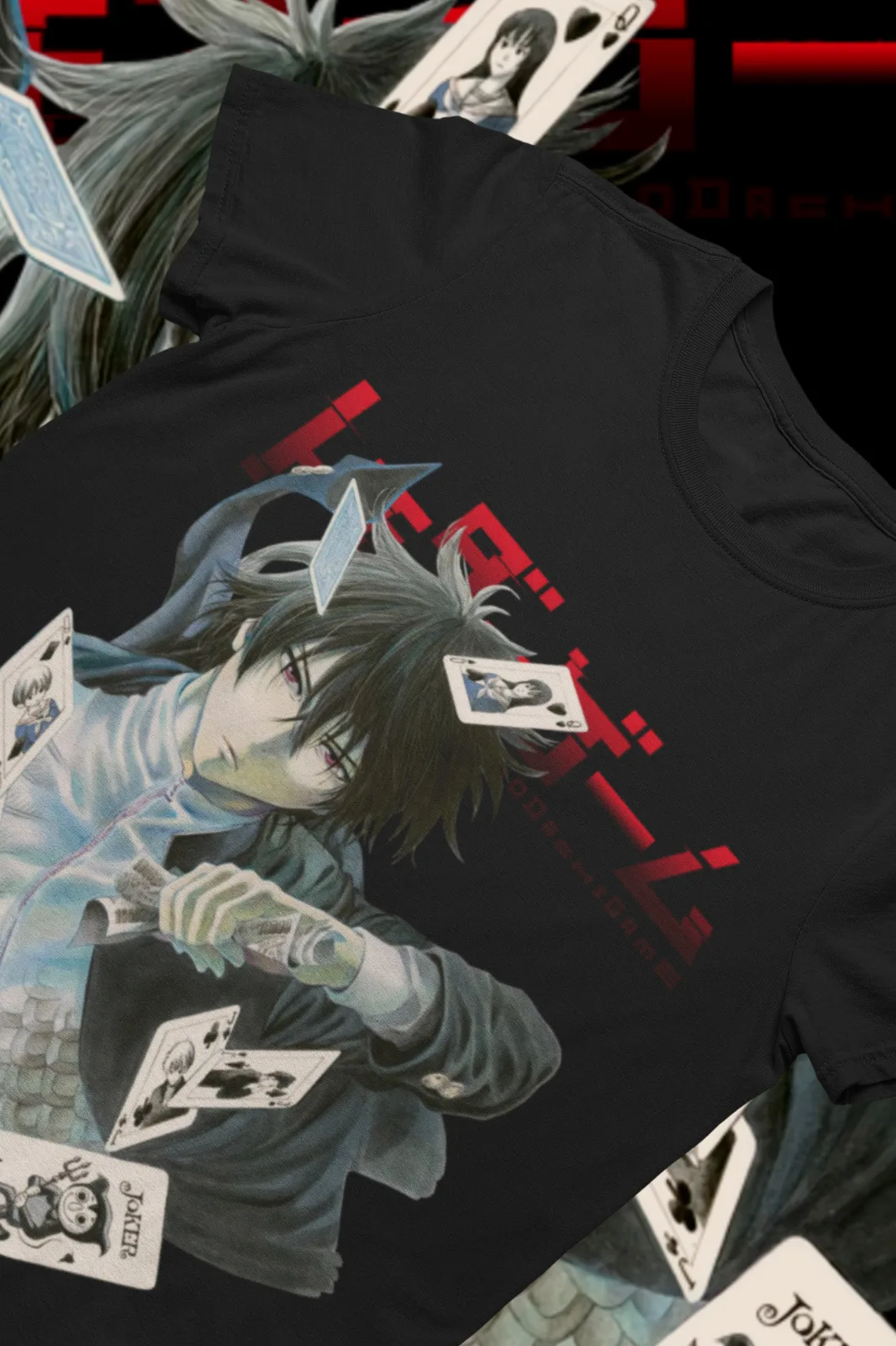 Camiseta de yuachi Katagiri, camisa de juego yuuachi Tomodachi, Makoto Shibe Shiho Yutori