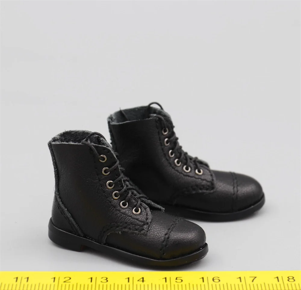 1/6 UJINDOU UD9048 영국 군인 작전 정원 검은색 속이 빈 신발 부츠 다리 붕대 삽 가방 액세서리 12인치 피규어용