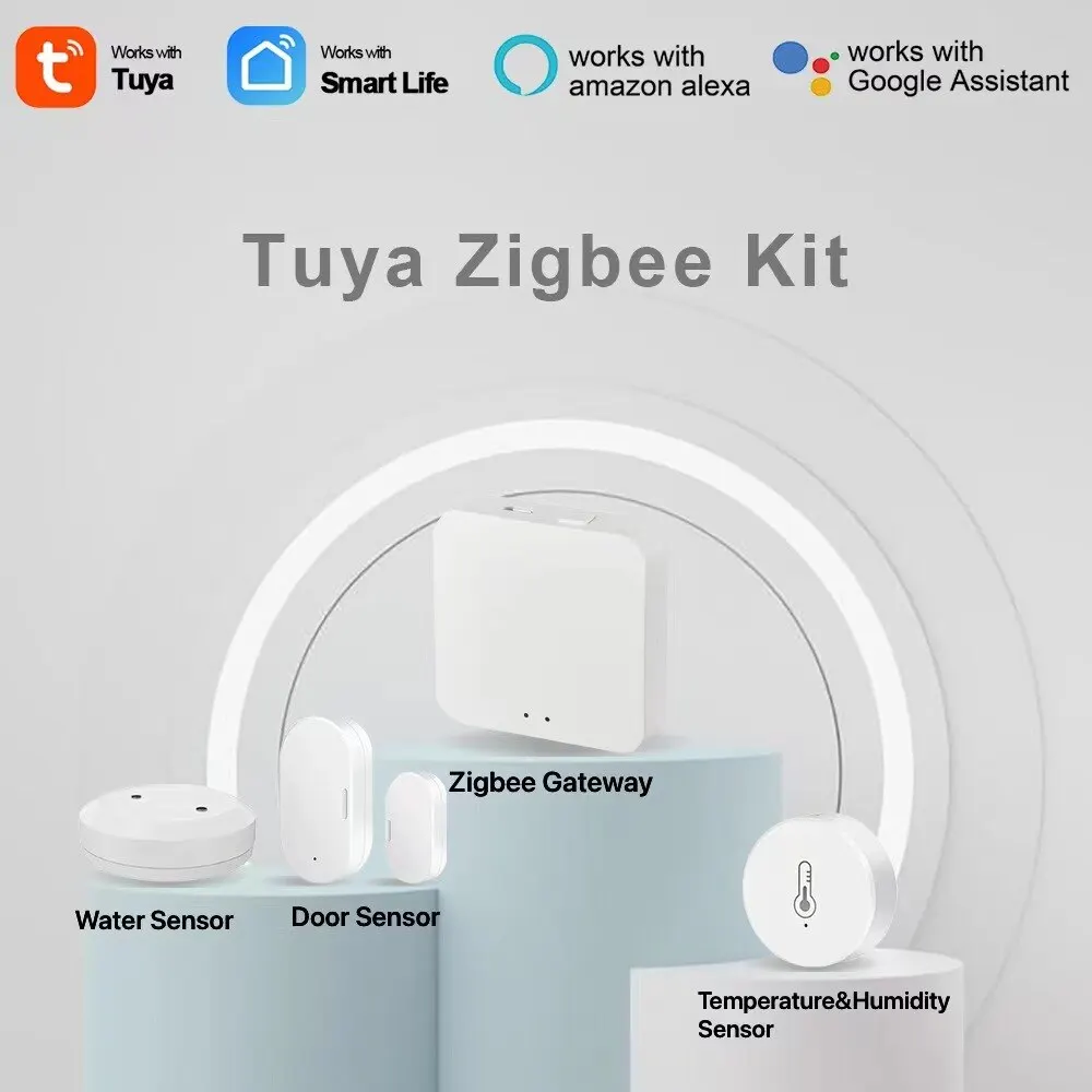 Tuya ZigBee Smart Gateway Hub Smart Home Bridge Smart Life APP telecomando Wireless funziona con Alexa Google Home