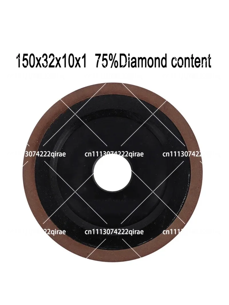 150mm Diamond Grinding Wheel Disc 180-320 Grit for Tungsten Steel Milling Cutter Sharpener Grinder