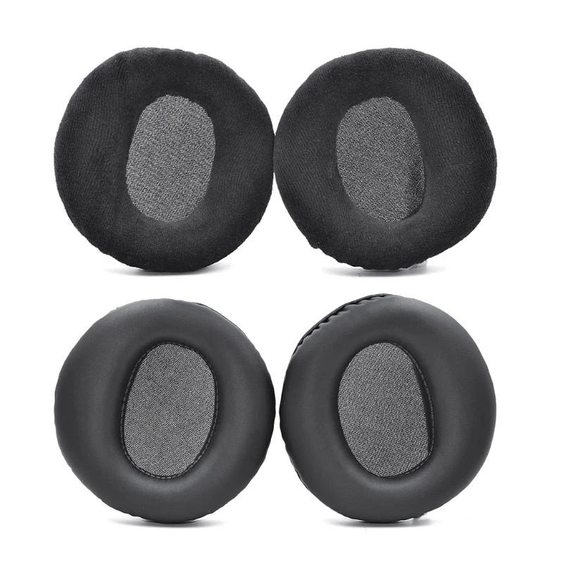Ersatz Leder Ohrpolster Kissen Abdeckung Ohrpolster Kissen für MDR-XD200 XD300 1 Paar Headset Ohrenschützer E74A – Detail 1