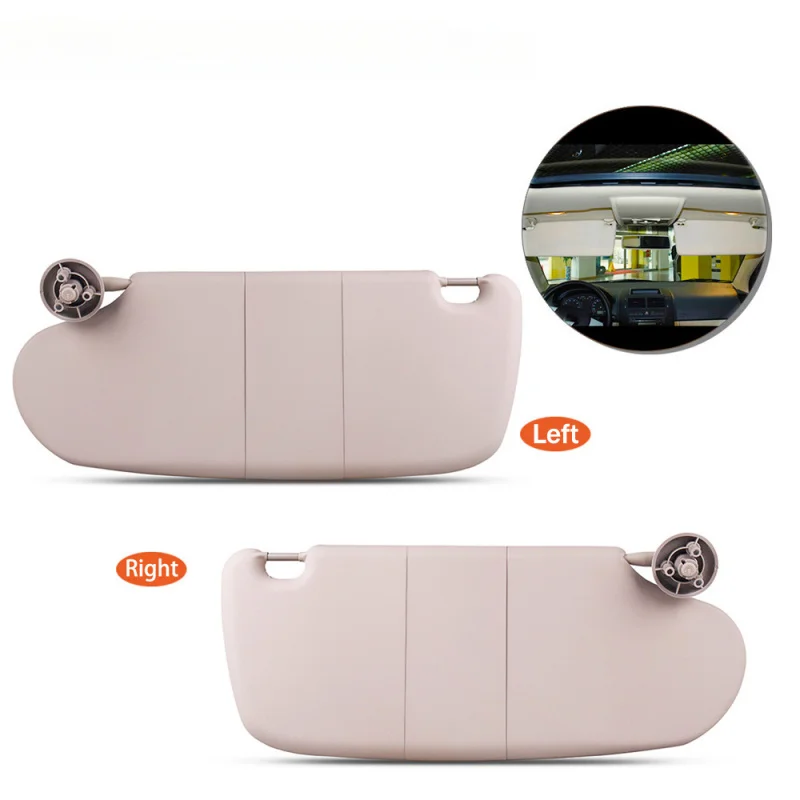 

Beige Sun Visor With Mirror Left Driver and Right Passenger Side 1CT11TL2AA 1CT18TL2AA for For Dodge Ram 1500 2500 3500 02-09
