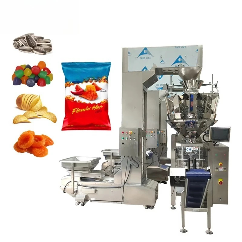 Customized Automatic Doy Pack Machine Fried Peanut Chestnut Walnut Nut Commercial Packaging Machine Efficient
