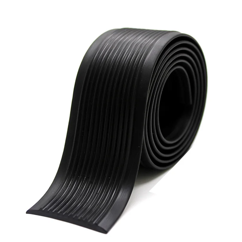 

1M PVC Rubber Staircase Anti Slip Strip Straight Flat Self-Adhesive Floor Sloping Corridor Pressure Strip Step Rubber Strip