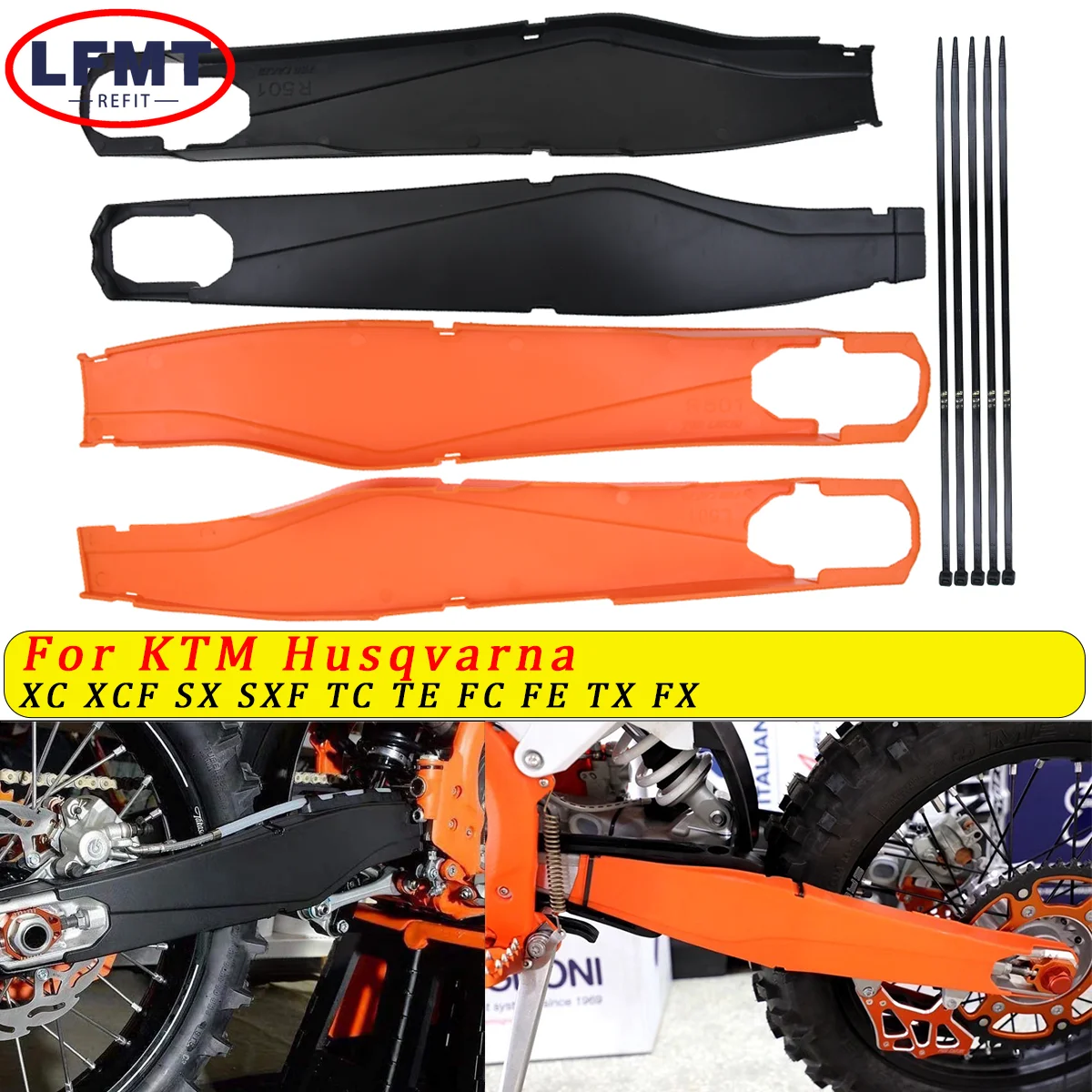 Motorcycle Swingarm Swing Arm Protector For KTM SX SXF XC XCF XCF-W EXC-F TC TE FC FE 125 150 250 350 450 500 2013-2022