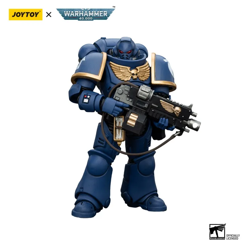Warhammer 40K Ultramarines Intercessors 1/18 figurines d'action avec articulations articulées Anime Collection militaire modèle jouets cadeaux