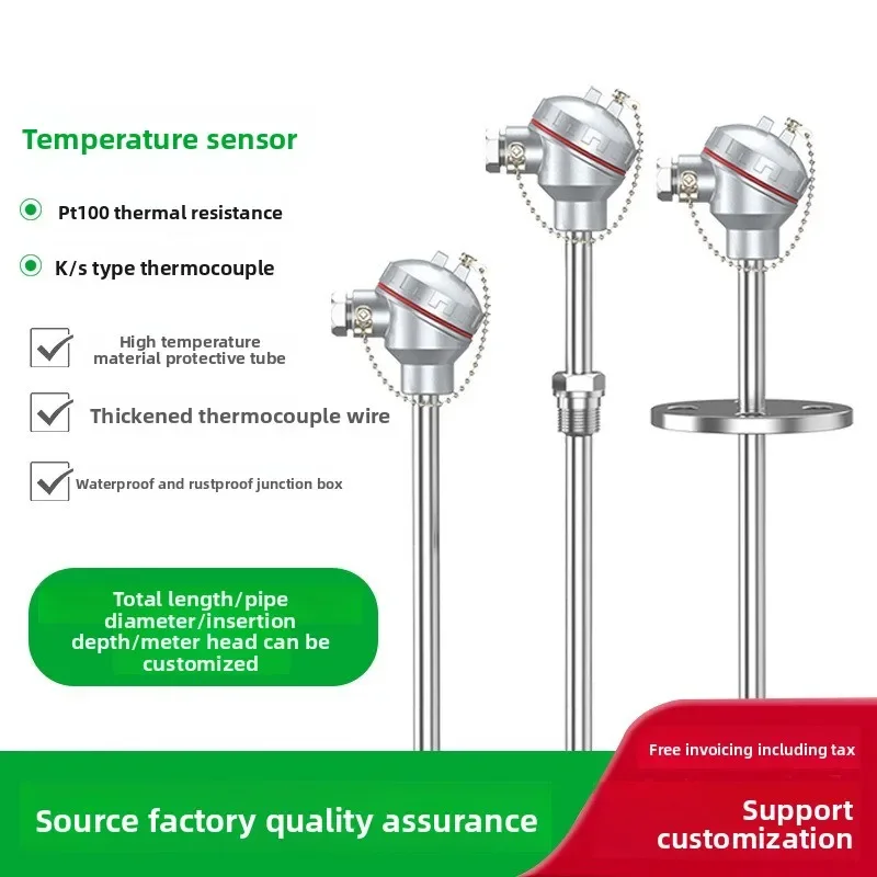 High Temperature Resistant Assembled Multi-point Thermocouple, Anti-corrosion Wear-resistant K/S WRN Temperature Transmitter