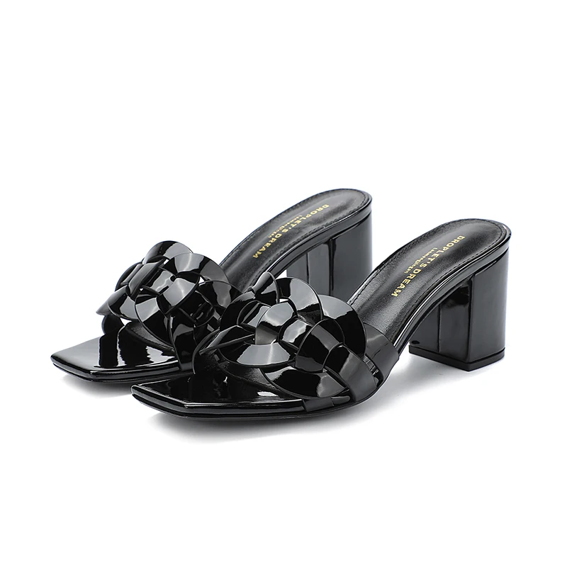 

Classic and fashionable spring/summer high-heeled women's open toed sandals, sexy and non slip style, elegant temperament