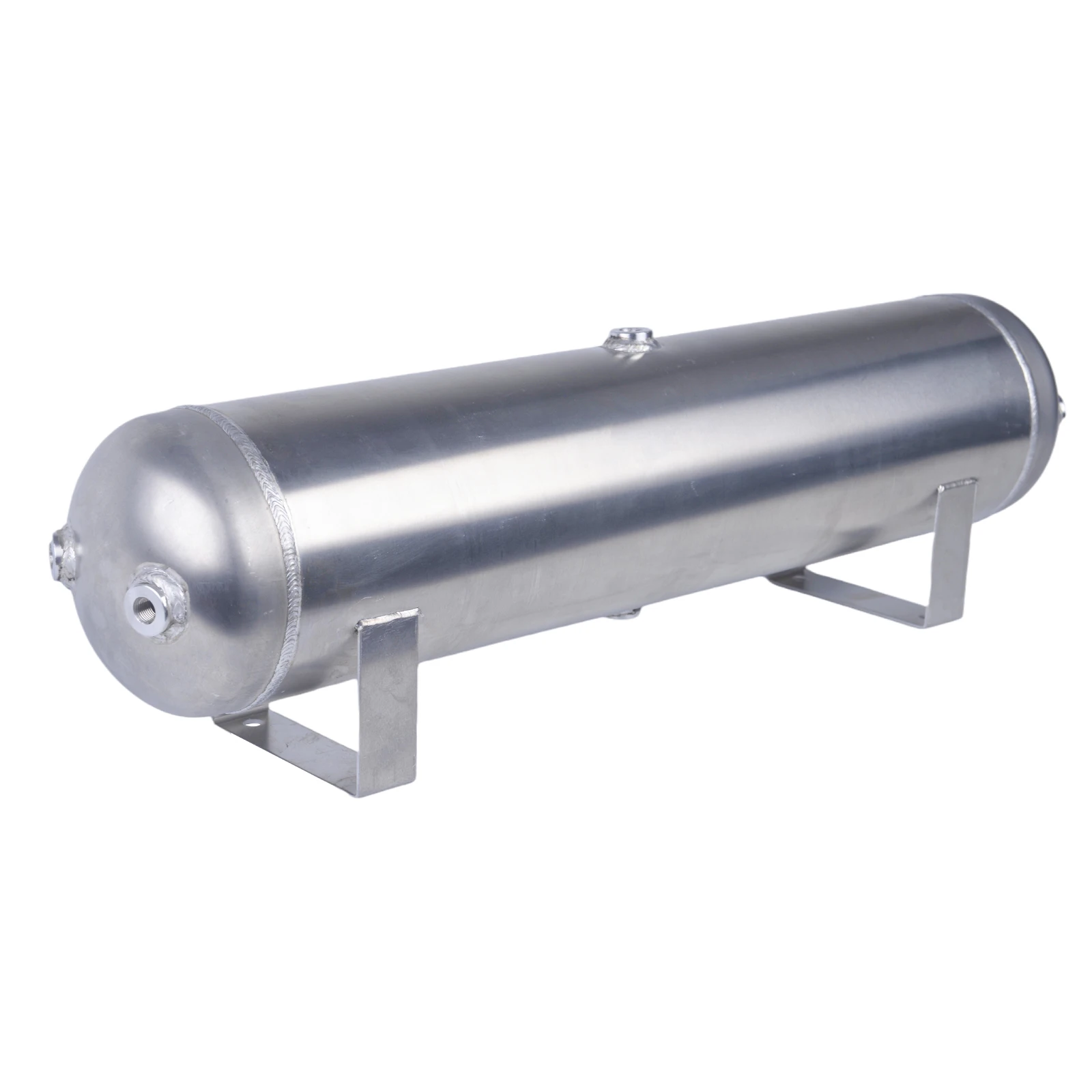 5 Gallon Aluminum 6pcs 1/4 NPT holes Air Cylinder Air Tank Pneumatic Air Suspension System Tunning Vehicle Parts