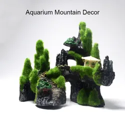 Resin Mountain Aquarium Decoration Landscape Aquatic Fish Tank Ornament Decor High Quality Crystal Shrimp Dodge House Shelter